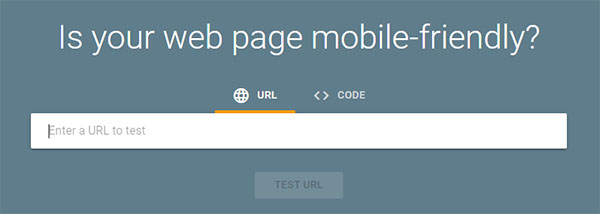 Google Mobile Friendly Test