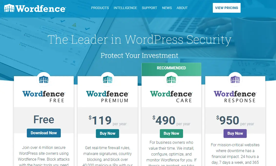 Wordfence Security Site